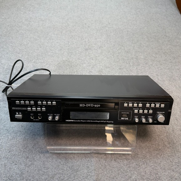 Martin Ranger HD-DVD 950 Karaoke‎ Player HDMI USB MP3G Powers On Parts/Repair